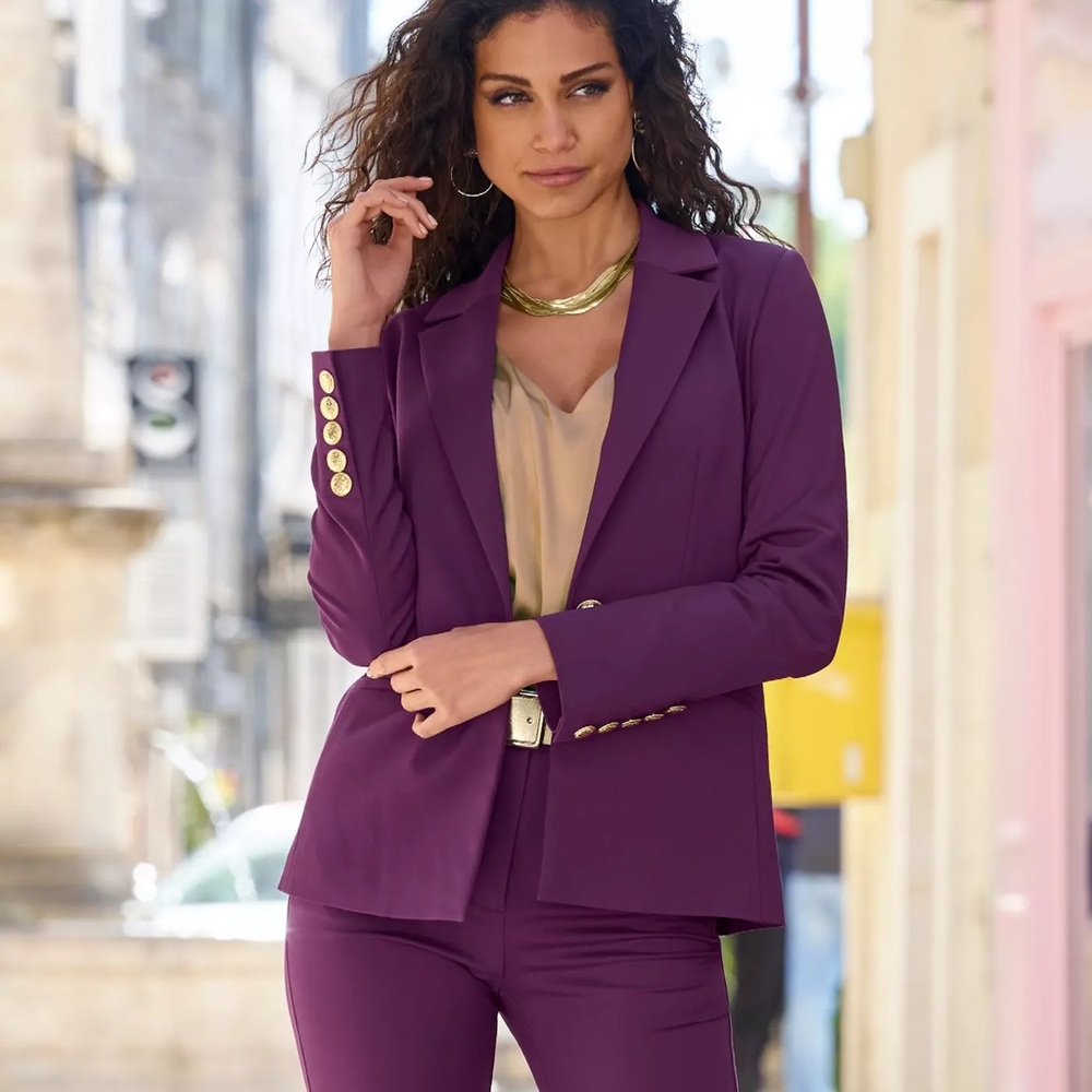 Boston Proper Modern Single Button Blazer